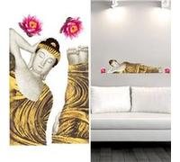 Stickers Muraux Bouddha taille de la planche 50 x 70 cm G