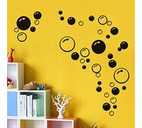 Stickers Muraux Bulles Colorées pour Salle de Bain Autocollant de Toilette Décor à La Maison Sticker Mural pour Salon Décoration de La Maison Stickers Muraux