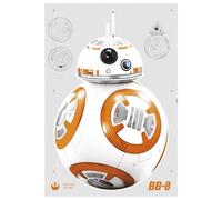 Stickers muraux de Komar - Star Wars BB-8 - pièces