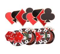 Stickers Muraux Décoratifs Thème Jeu, Lot de 16 Pièces en Papier