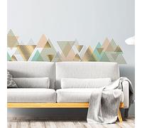 Stickers muraux - Décoration Chambre Salon - Autocollant Sticker Mural géant Montagnes scandinaves APPALACHES - 110x165cm