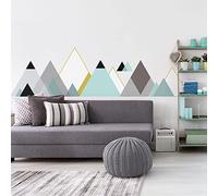 Stickers muraux - Décoration Chambre Salon - Autocollant Sticker Mural géant Montagnes scandinaves Matra - 100x150cm