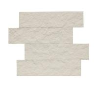 Stickers muraux effet pierre Cary beige 30x38cm - Atmosphera Créateur d'intérieur