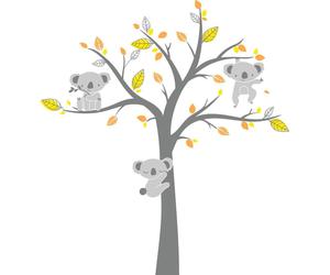 Stickers muraux – Koalas sur l'arbre du bonheur – Autocollants – 145 x 110 cm