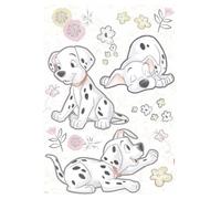 Stickers muraux - KOMAR - Les petits Dalmatiens - Pré-découpés repositionnables - Planche 50x70 cm - Lot 20