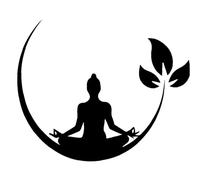Stickers Muraux Méditation Yoga Pc Bouddhist Zen Bedroom Autocollants Décoration Murale Détachable