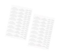 Stickers Muraux Nuage 96 Pièces Blanc Pvc pour Chambre D'garçon et Filles