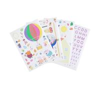 Stickers muraux personnalisés Peppa Pig - Officiellement licencié, Stickers réutilisables, Décor pour chambre ou salle de jeux, Inclut lettres pour personnalisation