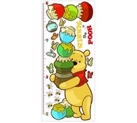 Stickers muraux - RoomMates - Winnie l'ourson - Toise - 17 stickers - Chambre d'enfant