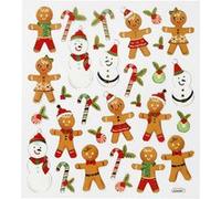 Stickers Noël Creativ Company - Pain d'épices - 30 pcs G