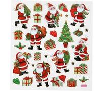 Stickers Noël Creativ Company - Père Noël et Cadeaux - 29 pcs G