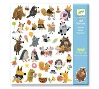 Stickers papier - fluffy friends