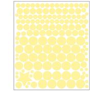 Stickers pastilles phosphorescentes (20 x 16 cm)