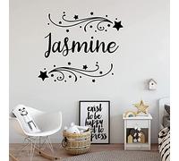 Stickers Personnalisés Prenom Muraux,Autocollants Enfants,Sticker Chambre Bebe - Mur Bebe Lettre Decorative (Color : Style B, Size : XL)