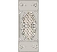 Stickers Porte 3D Autocollant Porte Relief Blanc 85x215cm