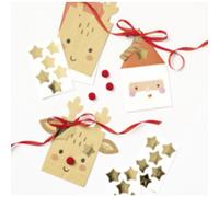 Stickers pour calendrier de l'Avent 'STARS GOLD'