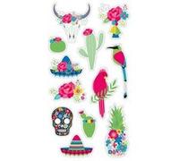 Stickers Puffies - Viva La Vida - 12 motifs Multicolore G