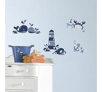 Stickers Repositionnables Animaux Marins et Bateaux