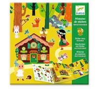 Djeco Stickers repositionnables La forêt magique Multicolore TU