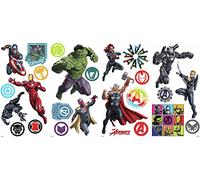 RoomMates stickers muraux Marvel Avengers vinyl 26 pièces Multicolors G