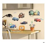 RoomMates Stickers repositionnables Cars 2 – Film d'animation Disney 50 x 50 x 1 cm