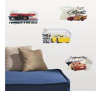 Stickers muraux - Cars 3 - Ages Up - Multicouleur - Vinyle - Pour enfants