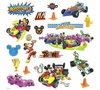 Stickers Repositionnables Disney Mickey And the Roadsters Racers