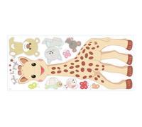 Stickers repositionnables géants Sophie la Girafe 92x40