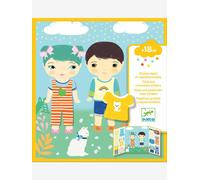 Stickers repositionnables jaune TU