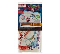 RoomMates stickers muraux Marvel Icons vinyle 8 pièces Noir G