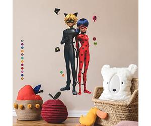 Stickers repositionnables - MIR - Ladybug et Chat Noir,