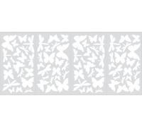 Stickers Repositionnables, Papillons et Libellules Lumineux dans le Noir