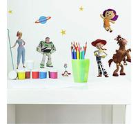 RoomMates Stickers repositionnables Toy Story 4 (PIXAR) 22x44 cm Multicolores G
