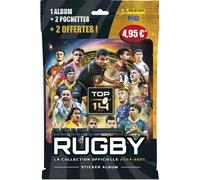 Stickers Rugby Top 14 2024-2025 Album + 2 Pochettes + 2 Offertes