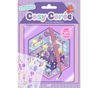 Stickers story - Cosy Corée - 8 adorables scènes à compléter - 600 stickers et une pince inclus - Adélaïde Devos - Merci Les Livres - Livre-jeu