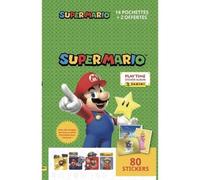 Stickers Super Mario stickers, Blister 14 + 2 pochettes