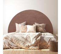 Stickers tête de lit - Couleur tendance - Adhésif MAT - L100 x H130 cm - Pour lits (70 à 90 cm)