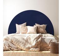 Stickers tête de lit - Couleur tendance - Adhésif MAT - L100 x H130 cm - Pour lits (70 à 90 cm)