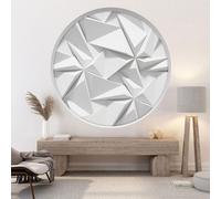 Stickers Trompe l'oeil Arche ronde - Lumaléa - Effet 3d - Diamètre 130 cm