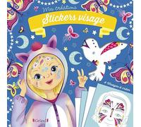 Stickers visage : Animaux magiques Pochette autocollants et strass de 4 déguisements À partir de 6 ans