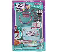 Sticki Book Pack Kit bracelet autocollant 12 rouleaux 120 autocollants 50 pages