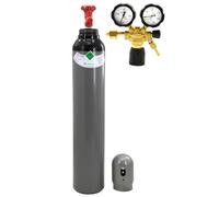 STICKSTOFF - Bouteille de gaz - 8 l - 1,6 m³ - 200 bar - Nitrogène - Climatisation - Soudure - Gonflage des pneus avec réducteur