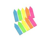 Sticky Memo Notes Label Couleurs Néon Lumineux Drapeaux Mini Bloc-Notes Papiers pour Étudiants Bureau Petite Taille De La Taille De La Paquet Pack 5 Pcs Durable et Pratique Mode du Mode durable