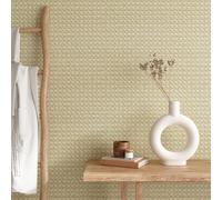 Stickyart Papier Peint 3D Effet Rotin Tissé Autocollant Motif Marron 30cm x 400cm Film Adhesif pour Meuble Papier Adhesif pour Meuble Crédence Adhésive Cuisine Amovible pour Meuble Salle de Bains