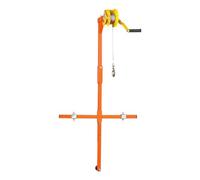 STIDEsknautic Outil de Levage pour Installation de climatisation, Grue de Levage pour climatiseur,Palan Manuel pour Montage,Treuil Manuel pour Grue extérieure,Capacité de Levage : 150 kg 15M