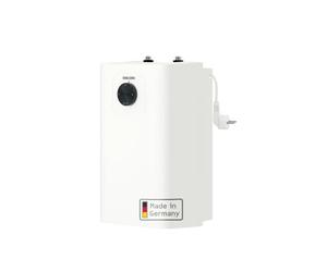 Stiebel Eltron 204973 Chauffe-eau SNU 5 Plus 1 kW, fonction anti-goutte, thermostop, très compact, sous évier 5 l, basse pression, avec prise 230 V, fabriqué en Allemagne