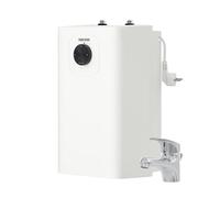 Stiebel Eltron 204975 Chauffe-eau SNU 5 Plus avec robinet MAE-W, fonction anti-goutte, thermostop, chauffe-eau basse pression, 5 l, avec prise 230 V, 2 kW, fabriqué en Allemagne