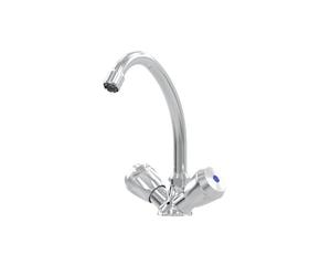 STIEBEL ELTRON 205621 MAZ Robinet de lavabo à deux poignées sans pression pour mini chauffe-eau instantané Montage sous évier