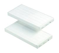 Stiebel Eltron 238925 Jeu de Tapis filtrants FMK F7-2 130/135, Blanc, Moyen