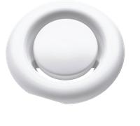 STIEBEL ELTRON Bouche d'extraction 100M en métal, pour montage mural/plafond, blanc - 227917